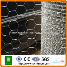 Acoplamiento de alambre hexagonal galvanizado y pvc